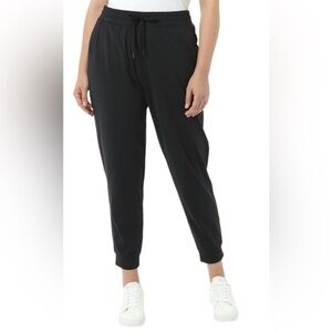 Women’s Black Joggers - Medium - workout run Athleisure lounge pant